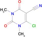 6-Chloro-1,3-dimethyl-2,4-dioxo-1,2,3,4-tetrahydropyrimidine-5-carbonitrile