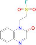 2-(2-Oxo-1,2-dihydroquinoxalin-1-yl)ethane-1-sulfonyl fluoride