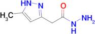 2-(5-methyl-1H-pyrazol-3-yl)acetohydrazide