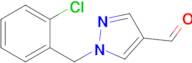 1-[(2-chlorophenyl)methyl]-1h-pyrazole-4-carbaldehyde