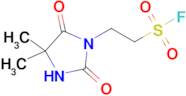 2-(4,4-Dimethyl-2,5-dioxoimidazolidin-1-yl)ethane-1-sulfonyl fluoride