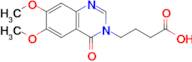 4-(6,7-Dimethoxy-4-oxo-3,4-dihydroquinazolin-3-yl)butanoic acid