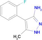 4-(2-Fluorophenyl)-5-methyl-1h-pyrazol-3-amine