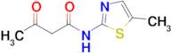 n-(5-Methyl-1,3-thiazol-2-yl)-3-oxobutanamide