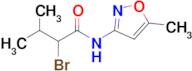 2-Bromo-3-methyl-n-(5-methyl-1,2-oxazol-3-yl)butanamide