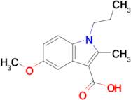 5-Methoxy-2-methyl-1-propyl-1h-indole-3-carboxylic acid
