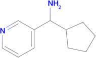 1-Cyclopentyl-1-(pyridin-3-yl)methanamine