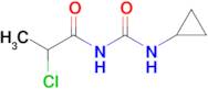 3-(2-Chloropropanoyl)-1-cyclopropylurea