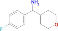 (4-Fluorophenyl)(oxan-4-yl)methanamine