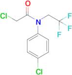 2-Chloro-n-(4-chlorophenyl)-n-(2,2,2-trifluoroethyl)acetamide