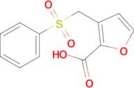 3-[(benzenesulfonyl)methyl]furan-2-carboxylic acid