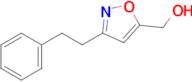 [3-(2-phenylethyl)-1,2-oxazol-5-yl]methanol