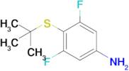 4-(Tert-butylsulfanyl)-3,5-difluoroaniline