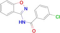 n-(1,2-Benzoxazol-3-yl)-3-chlorobenzamide