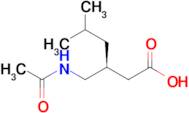 (3s)-3-(Acetamidomethyl)-5-methylhexanoic acid