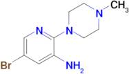 5-Bromo-2-(4-methylpiperazin-1-yl)pyridin-3-amine