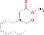 Methyl 2-(2-oxo-1,2,3,4-tetrahydroquinolin-1-yl)acetate