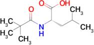 (2s)-2-(2,2-Dimethylpropanamido)-4-methylpentanoic acid