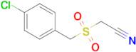 2-[(4-chlorophenyl)methanesulfonyl]acetonitrile