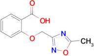 2-[(5-methyl-1,2,4-oxadiazol-3-yl)methoxy]benzoic acid