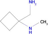 1-(Aminomethyl)-n-methylcyclobutan-1-amine