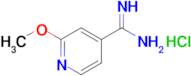 2-Methoxypyridine-4-carboximidamide hydrochloride