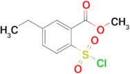 Methyl 2-(chlorosulfonyl)-5-ethylbenzoate