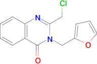 2-(Chloromethyl)-3-(furan-2-ylmethyl)-3,4-dihydroquinazolin-4-one