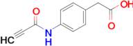 2-[4-(prop-2-ynamido)phenyl]acetic acid