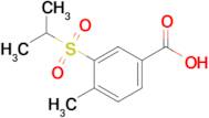 4-Methyl-3-(propane-2-sulfonyl)benzoic acid