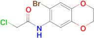 n-(7-Bromo-2,3-dihydro-1,4-benzodioxin-6-yl)-2-chloroacetamide