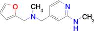 4-({[(furan-2-yl)methyl](methyl)amino}methyl)-n-methylpyridin-2-amine