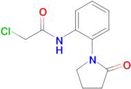 2-Chloro-n-[2-(2-oxopyrrolidin-1-yl)phenyl]acetamide