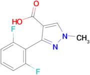 3-(2,6-Difluorophenyl)-1-methyl-1h-pyrazole-4-carboxylic acid