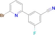 3-(6-Bromopyridin-2-yl)-5-fluorobenzonitrile