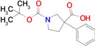 1-[(tert-butoxy)carbonyl]-3-phenylpyrrolidine-3-carboxylic acid