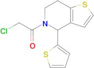 2-Chloro-1-[4-(thiophen-2-yl)-4h,5h,6h,7h-thieno[3,2-c]pyridin-5-yl]ethan-1-one