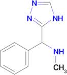 Methyl[phenyl(4h-1,2,4-triazol-3-yl)methyl]amine