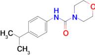 n-[4-(propan-2-yl)phenyl]morpholine-4-carboxamide