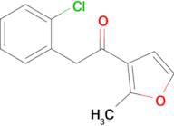 2-(2-Chlorophenyl)-1-(2-methylfuran-3-yl)ethan-1-one