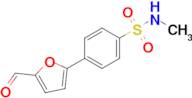 4-(5-Formylfuran-2-yl)-n-methylbenzene-1-sulfonamide