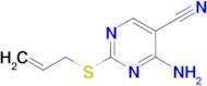 4-Amino-2-(prop-2-en-1-ylsulfanyl)pyrimidine-5-carbonitrile