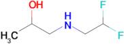 1-[(2,2-difluoroethyl)amino]propan-2-ol