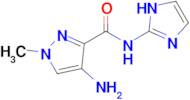 4-Amino-n-(1h-imidazol-2-yl)-1-methyl-1h-pyrazole-3-carboxamide