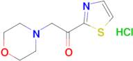 2-(Morpholin-4-yl)-1-(1,3-thiazol-2-yl)ethan-1-one hydrochloride