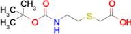 2-[(2-{[(tert-butoxy)carbonyl]amino}ethyl)sulfanyl]acetic acid