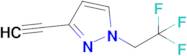 3-Ethynyl-1-(2,2,2-trifluoroethyl)-1h-pyrazole