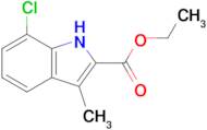 Ethyl 7-chloro-3-methyl-1h-indole-2-carboxylate