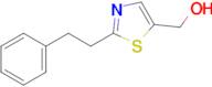 [2-(2-phenylethyl)-1,3-thiazol-5-yl]methanol