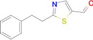 2-(2-Phenylethyl)-1,3-thiazole-5-carbaldehyde